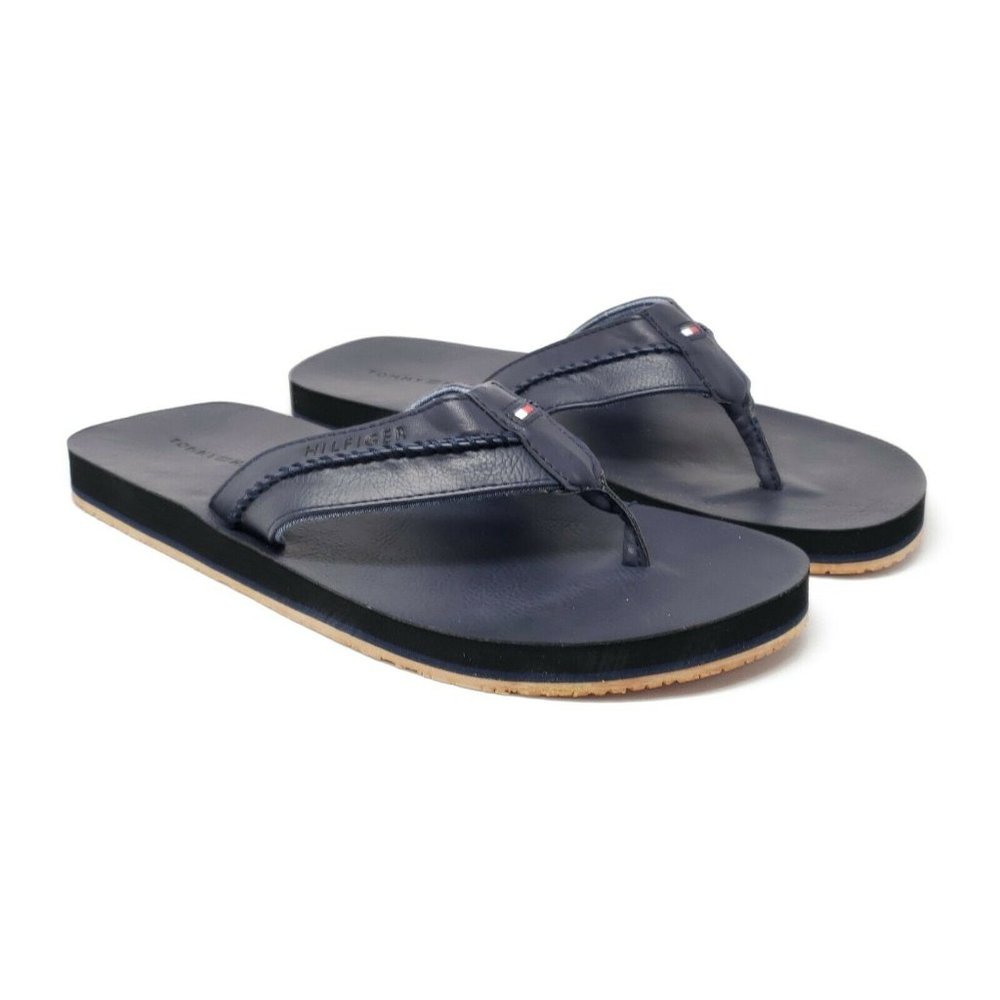 Tommy Hilfiger Men DillyThong Sandal in Dark Blue